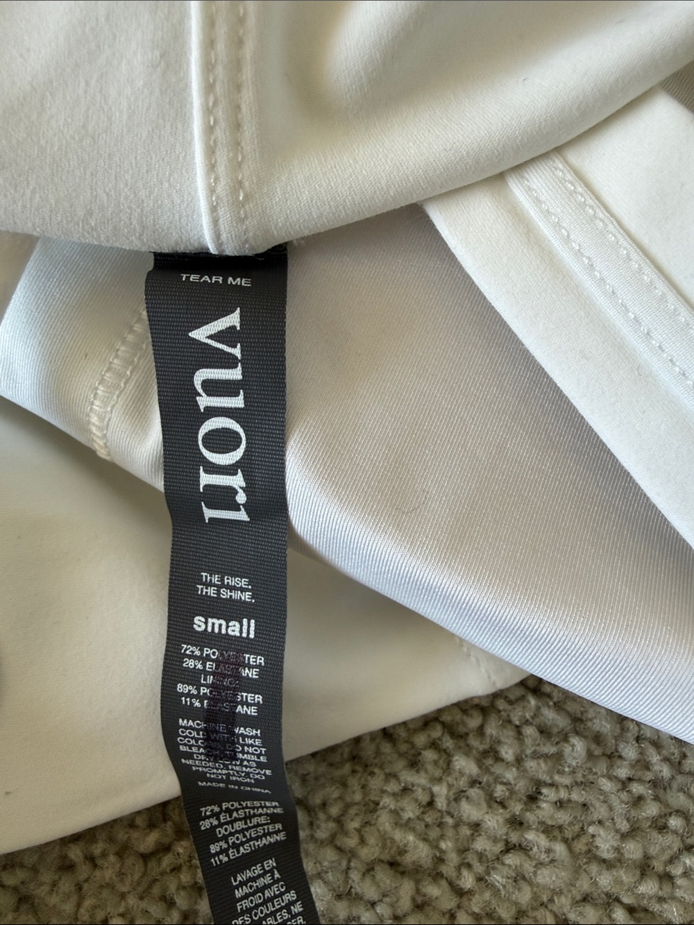 Vuori volley dress in white - size S - Picture 7 of 7